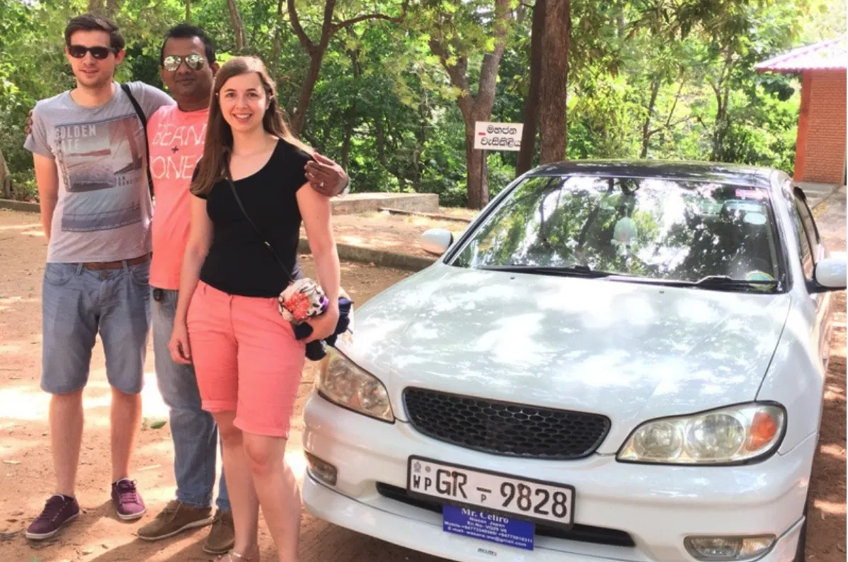 スリランカでタクシーチャーターを利用した旅行者の参考写真1