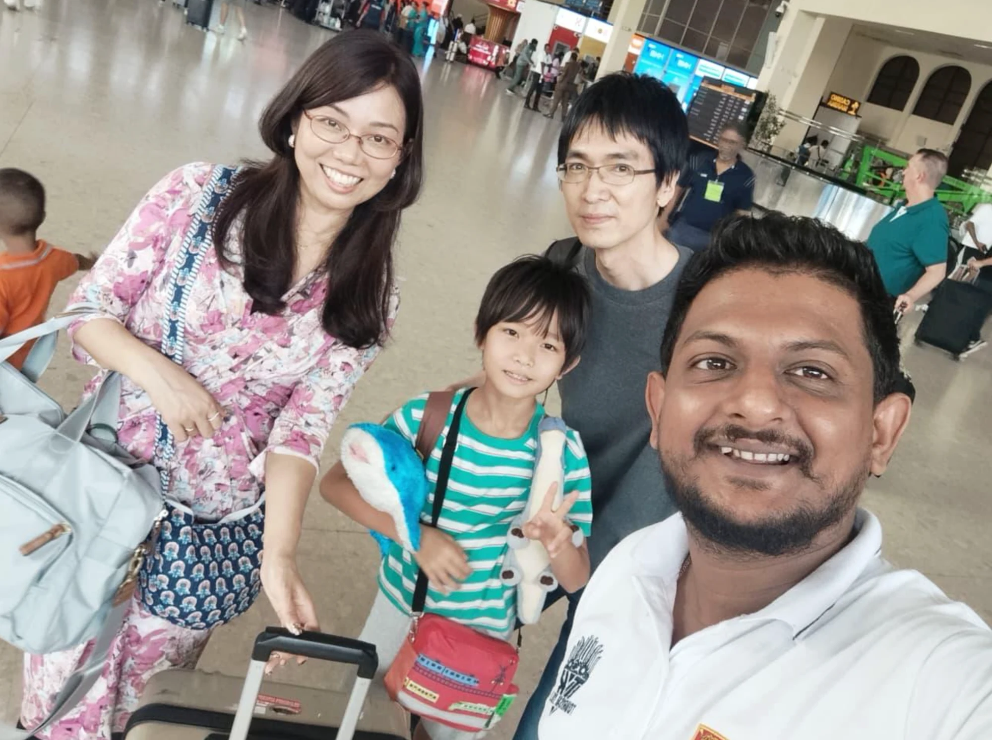タクシーチャーターを利用した旅行客の写真 3