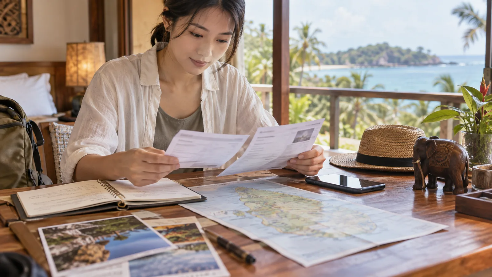 予約窓口へ迎車時刻と合流場所を確認する場面のイメージ画像